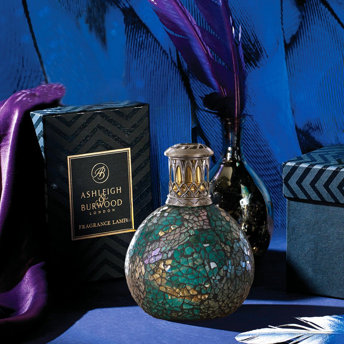 フレグランスランプS ピーコックフェザー ASHLEIGH&BURWOOD