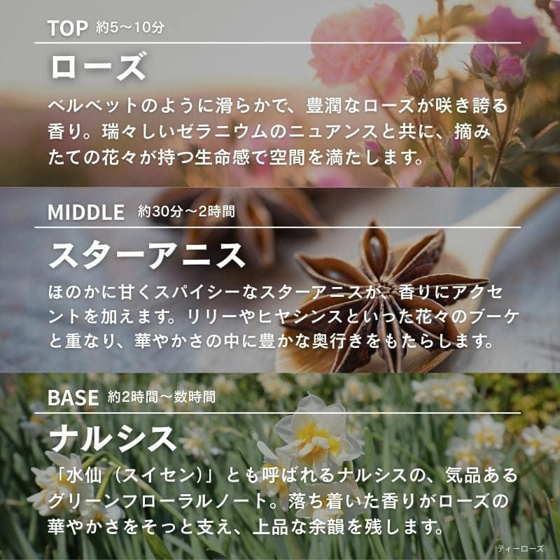 ランプフレグランス ティーローズ 500ml フレグランスランプ用オイル