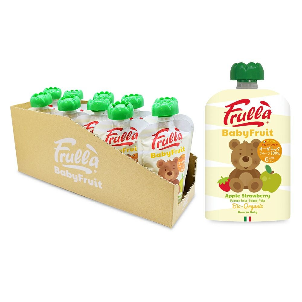 Baby Fruit アップルストロベリー 10個セット natura nuova（ベビー