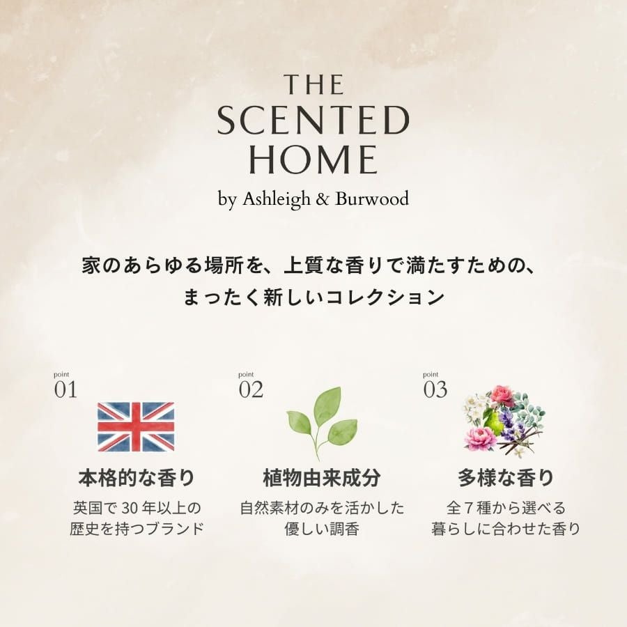 リードディフューザー ジャスミン&チュベローズ 150ml The Scented